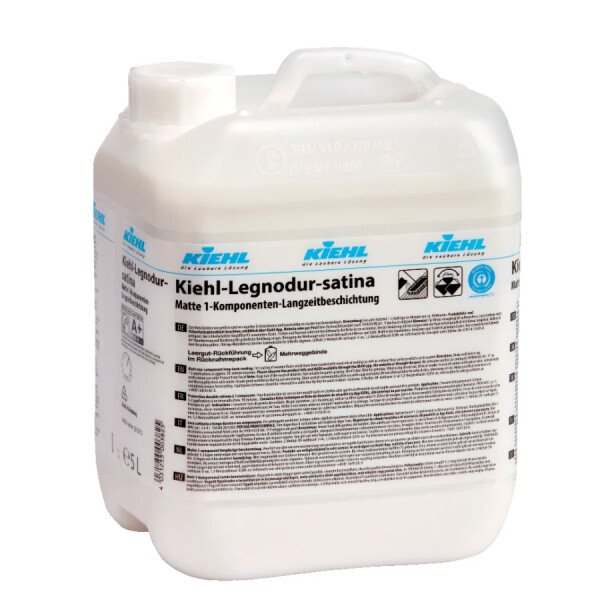 Kiehl-Legnodur-satina Holzboden-Beschichtung 1x5 Liter