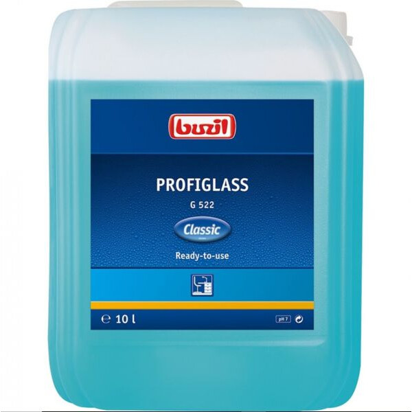 Buzil G522 Profiglass Classic Edition – Profi-Glasreiniger für streifenfreien Glanz 10L Kanister