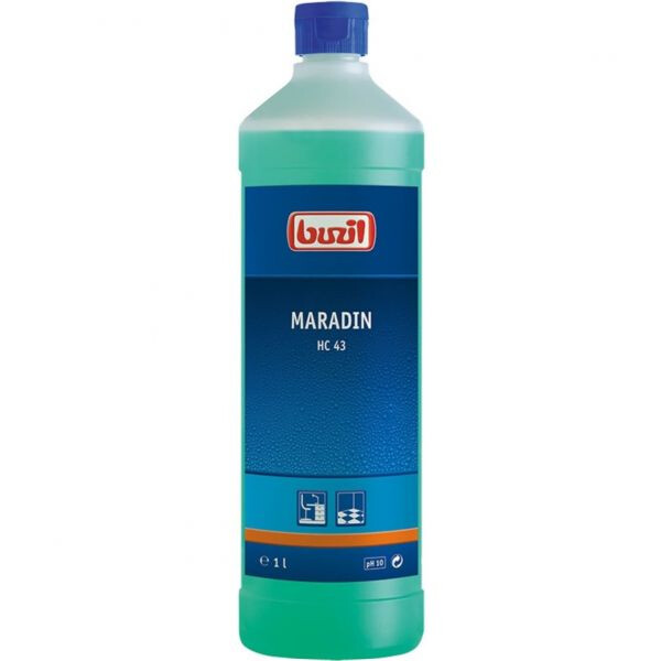 Buzil HC 43 Maradin – Hochleistungs-Intensivreiniger für Industrie & Gewerbe 1 Liter Flasche