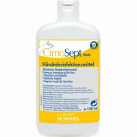 Händesdesinfektion CimoSept DR. SCHNELL 150 ml – rückfettend und pflegend Kittelflasche